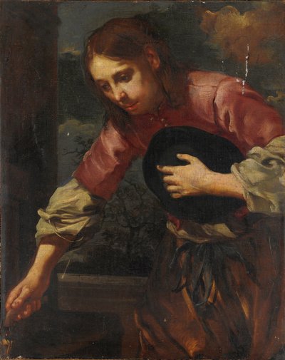 Boy with Cap by Bernhard Keil